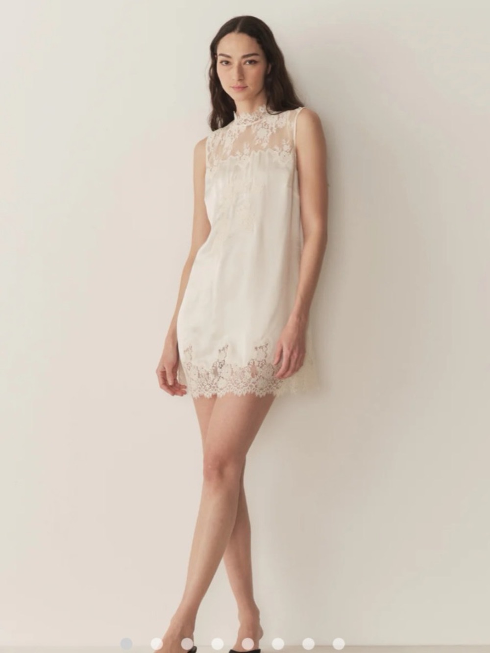 Doen Valeria Dress- Sea Salt, Size Small